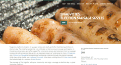 Desktop Screenshot of electionsausagesizzle.com.au